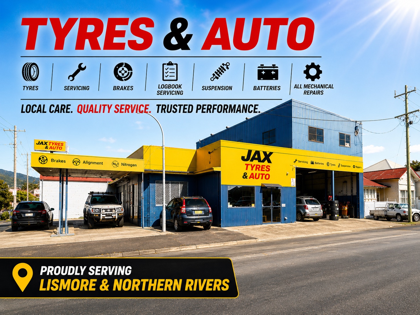 JAX Tyres Lismore
